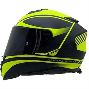 Ls2 Storm 2 Dodger Full Face Motosiklet Kaskı Şeffaf + Siyah Vizörlü