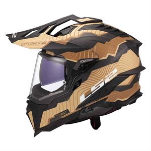 Ls2 Explorer C Karbon Trick Kapalı Kask