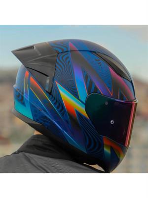 Ls2 Rapid 2 Optik Full Face Motosiklet Kaskı Şeffaf + Gökkuşağı Vizörlü