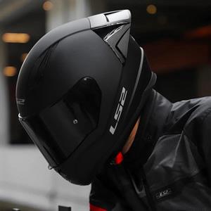 Ls2 Rapid 2 Full Face Motosiklet Kaskı Yarış Spoiler ve Siyah Vizör