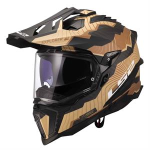 Ls2 Explorer C Karbon Trick Kapalı Kask