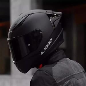 Ls2 Rapid 2 Full Face Motosiklet Kaskı Yarış Spoiler ve Siyah Vizör