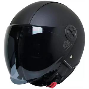 Mts Pro Helmelts FX-101 Deri Açık Motosiklet Kaskı