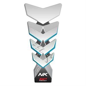 GP Kompozit CF Moto 250 NK 2018-2022 Uyumlu Tank Pad Seti Turkuaz