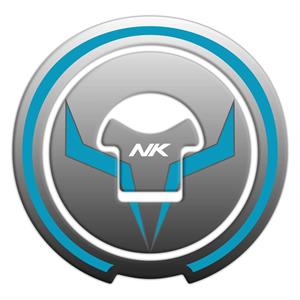 GP Kompozit CF Moto 250 NK 2018-2022 Uyumlu Tank Pad Seti Turkuaz