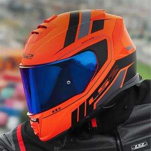 Ls2 Storm 2 Fist Full Face Motosiklet Kaskı Gökkuşağı Vizörlü