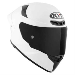 Kyt TT-Revo Plain White Kapalı Kask
