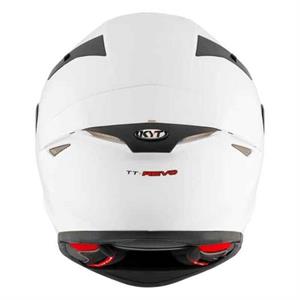 Kyt TT-Revo Plain White Kapalı Kask
