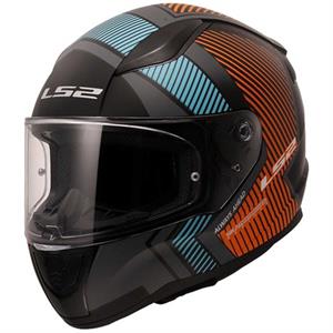 Ls2 Rapid 2 Extra Race Full Face Motosiklet Kaskı Yarış Spoiler +  Şeffaf + Gökkuşağı Vizörlü