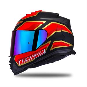 Ls2 Storm 2 Foggy Full Face Motosiklet Kaskı Gökkuşağı Vizörlü