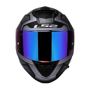 Ls2 Storm 2 Faster Full Face Motosiklet Kaskı Gökkuşağı Vizörlü
