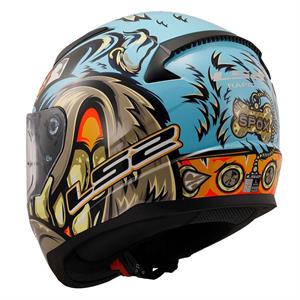 Ls2 Rapid 2 Neo Full Face Motosiklet Kaskı Şeffaf + Siyah Vizörlü