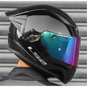 Ls2 Rapid 2 Race Full Face Motosiklet Kaskı Yarış Spoiler +  Şeffaf + Gökkuşağı Vizörlü