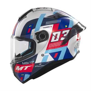 Mt Helmets Targo S Sergio Garcia D7  Kapalı Kask