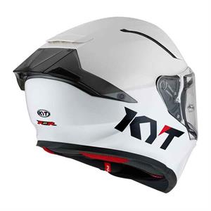KYT R2R KASK PLAIN WHITE