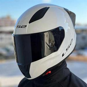 Ls2 Rapid 2 Race Full Face Motosiklet Kaskı Yarış Spoiler +  Şeffaf + Siyah Vizörlü