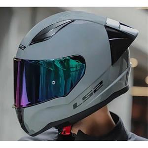 Ls2 Rapid 2 Race Full Face Motosiklet Kaskı Yarış Spoiler +  Siyah Vizörlü