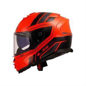 Ls2 Storm 2 Fist Full Face Motosiklet Kaskı Şeffaf + Siyah Vizörlü