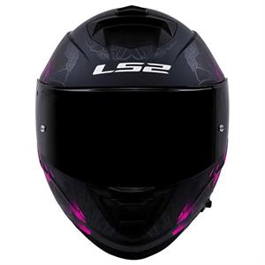 Ls2 Storm 2 Burst Full Face Motosiklet Kaskı Şeffaf + Siyah Vizörlü