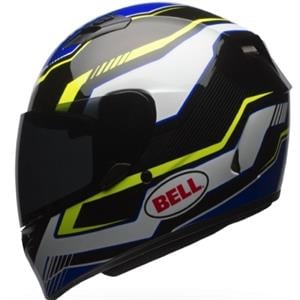 Bell Ps Qualifier Torque Blue/Yellow Full Face Motosiklet Kaskı