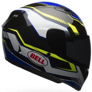 Bell Ps Qualifier Torque Blue/Yellow Full Face Motosiklet Kaskı