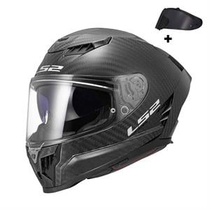 Ls2 Dragon Karbon Mat Kapalı Kask