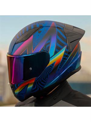 Ls2 Rapid 2 Optik Full Face Motosiklet Kaskı Şeffaf + Gökkuşağı Vizörlü