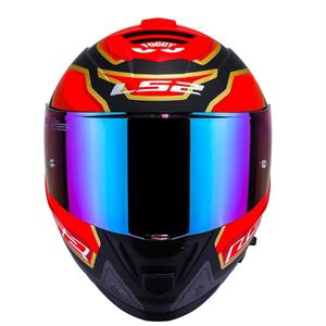 Ls2 Storm 2 Foggy Full Face Motosiklet Kaskı Gökkuşağı Vizörlü