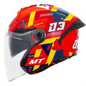 Mt Cosmo Sv Sergio Garcia E5 Parlak Açık Kask