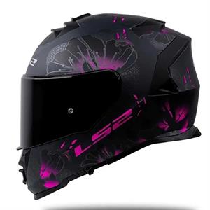 Ls2 Storm 2 Burst Full Face Motosiklet Kaskı Gökkuşağı Vizörlü
