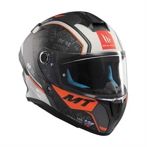 Mt Helmets Targo S Ivan Ortolo B4 Kapalı Kask