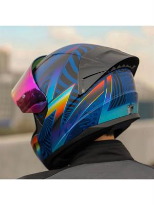 Ls2 Rapid 2 Optik Full Face Motosiklet Kaskı Şeffaf + Gökkuşağı Vizörlü