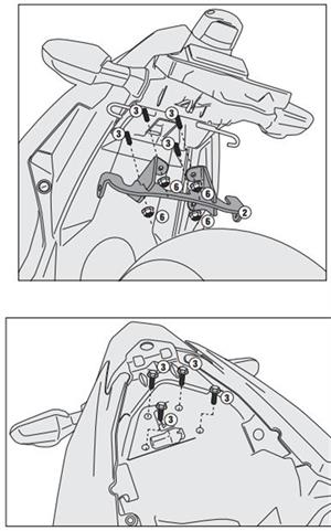 Givi 4108FZ KAWASAKI NINJA 300 (13-18) Arka Çanta Taşıyıcı