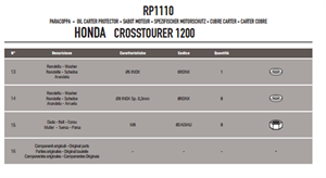 Givi RP1110 Honda VFR 1200X Crosstourer (12-19) Karter Koruma