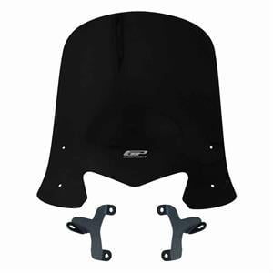 GP Kompozit Honda Dio 2021-2023 Uyumlu Kısa Ön Cam Siyah