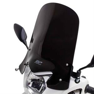 GP Kompozit Honda Dio 2021-2023 Uyumlu Kısa Ön Cam Siyah