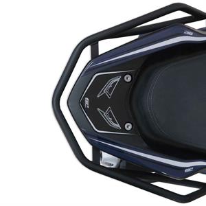 GP Kompozit Honda PCX 125 / 150 2014-2024 Uyumlu Spor Sissy Bar Siyah