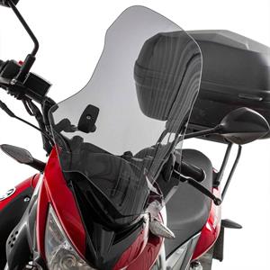 GP Kompozit Mondial 125 Drift L 2011-2022 Uyumlu Ön Cam Füme