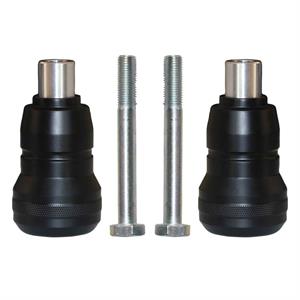 GP Kompozit Yamaha XMAX 250 / 300 2018-2022 Uyumlu Egzoz Koruma Takozu Siyah