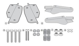 Kappa KR1144 HONDA CRF1000 AFRICA TWIN (16-17) Arka Çanta Tasiyici