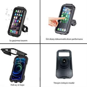 KNMASTER TT-900 TITRESİM ENGELLEYİCİ GIDONA MONTE TELEFON TUTUCU