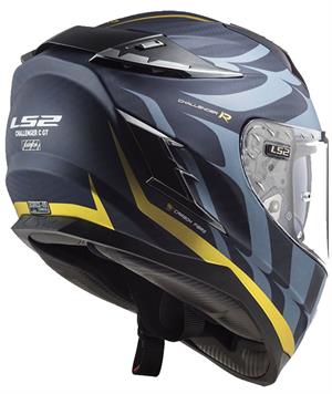 Ls2 Challanger C Flames Full Face Motosiklet Kaskı