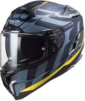 Ls2 Challanger C Flames Full Face Motosiklet Kaskı