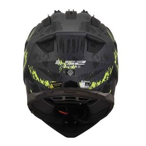 Ls2 Pioneer 2 Crazy Kros Motosiklet Kaskı