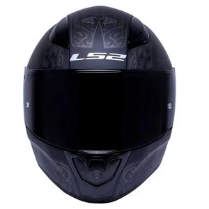 Ls2 Rapid 2 Crypt Full Face Motosiklet Kaskı Şeffaf + Siyah Vizörlü