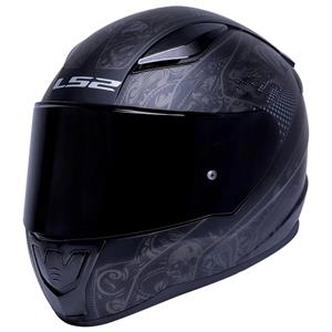 Ls2 Rapid 2 Crypt Full Face Motosiklet Kaskı Siyah Vizörlü