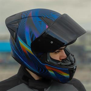 Ls2 Rapid 2 Optik Race Full Face Motosiklet Kaskı Yarış Spoiler +  Siyah Vizörlü