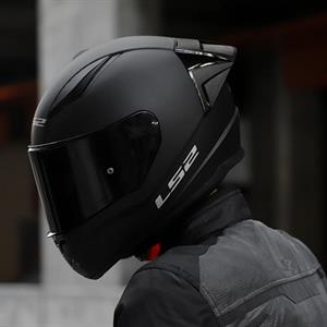 Ls2 Rapid 2 Race Full Face Motosiklet Kaskı Yarış Spoiler +  Şeffaf + Siyah Vizörlü