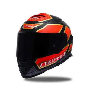 Ls2 Storm 2 Foggy Full Face Motosiklet Kaskı Siyah Vizörlü