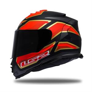 Ls2 Storm 2 Foggy Full Face Motosiklet Kaskı Siyah Vizörlü
